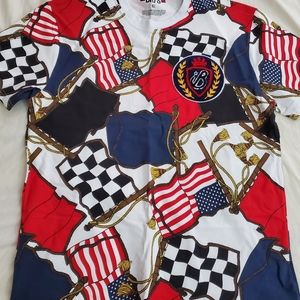 Men's American flag t-shirt XL